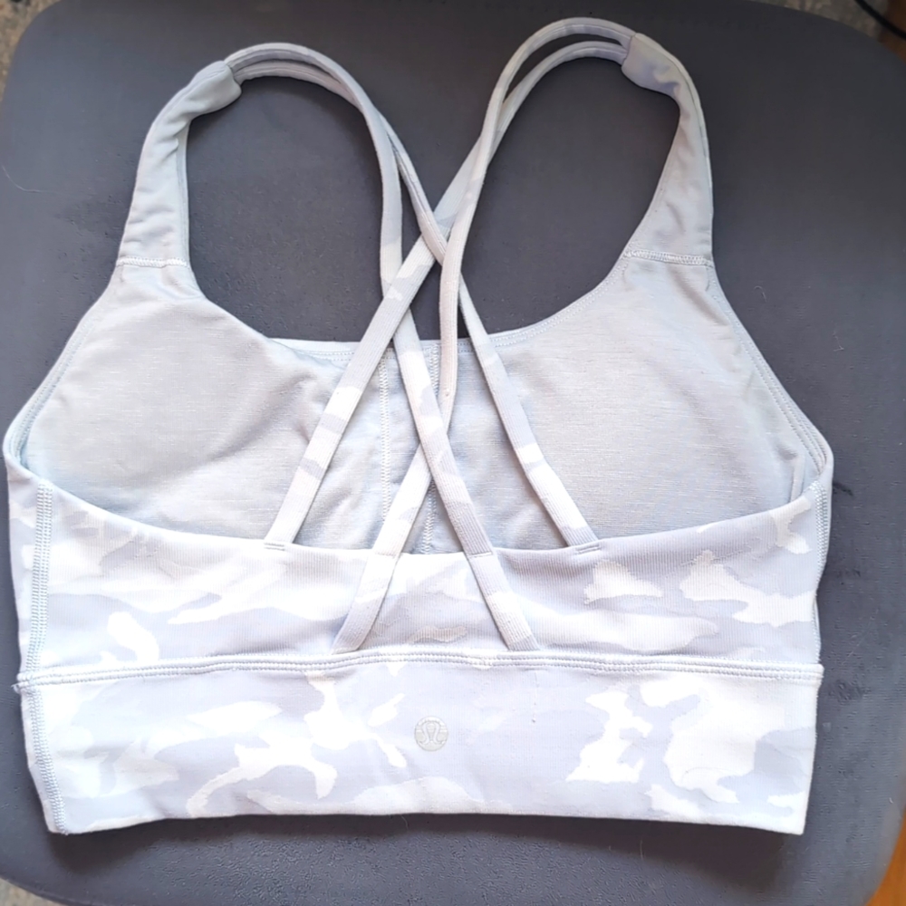 gray camo Lululemon bra, size 6